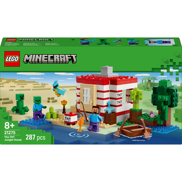 LEGO® Minecraft™ 21275 Casa TNT nella giungla