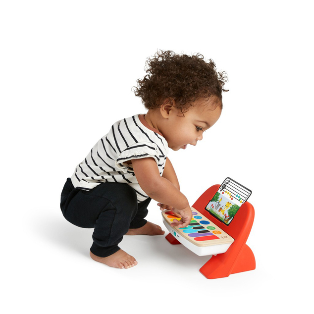 BABY EINSTEIN Wooden Music Piano Cal's First Melodies Magic Touch HAPE 6m +