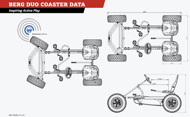 BERG Duo Coaster E-BFR