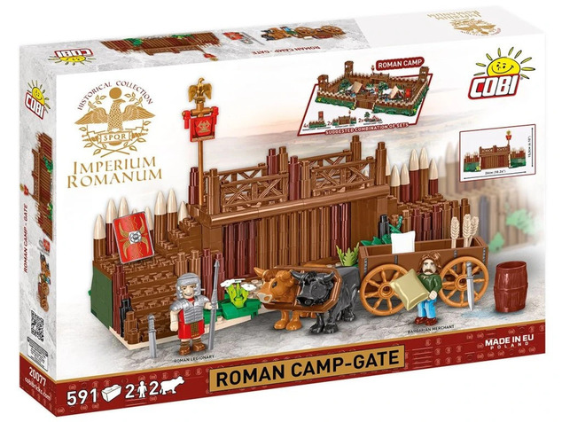 Cobi 20077 Imperium Romanum Rímsky tábor Brána 591 k, 4 f