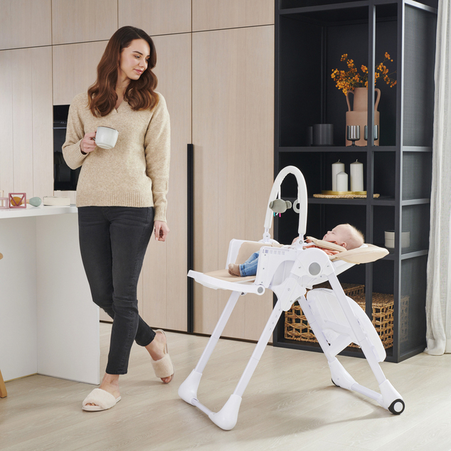 KINDERKRAFT Hochstuhl Tummie grün