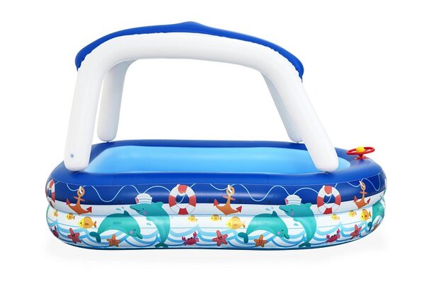 Nafukovací bazénik Captain Family, priemer 2,13m x 1,55m, výška 1,32m