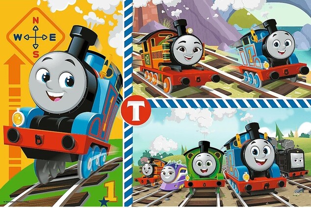 Trefl Puzzle 15 GIANT - Tomove hry / Thomas and Friends