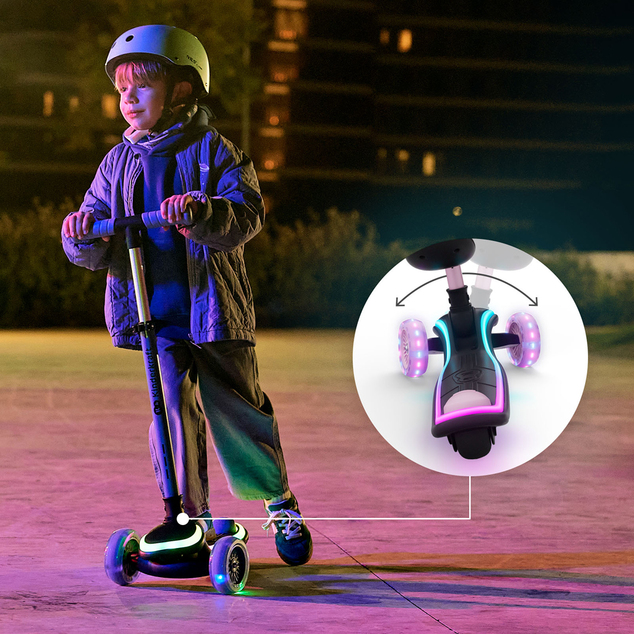 KINDERKRAFT Romobil i guralica 2u1 Raket Up Pink