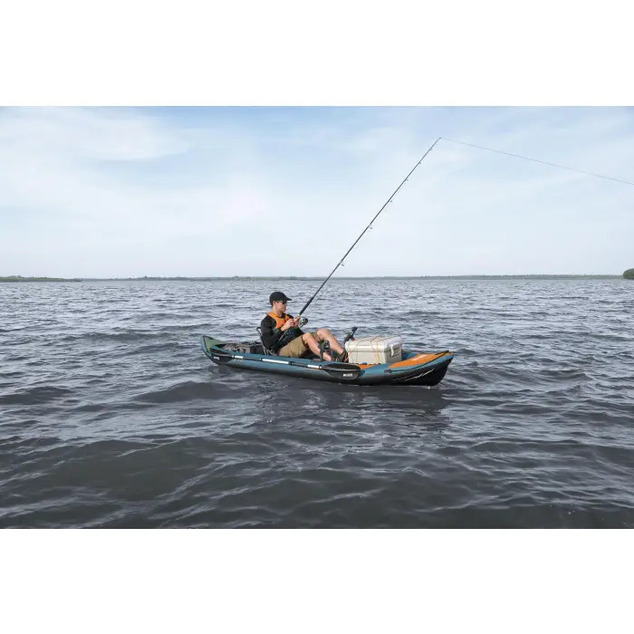 Bestway 65197 Nafukovací kajak Hydro-Force™ Angler Elite™, 380 x 99 x 37 cm