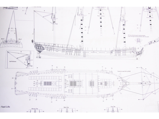 Vanguard Models HMS Sphinx 1775 1:64 kit