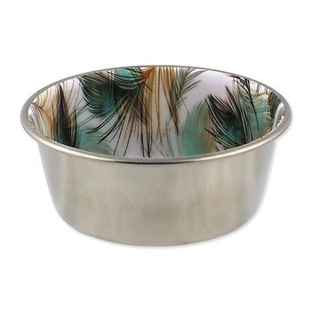 Miska Dog Fantasy Edelstahl mit Muster innen 11cm, 300ml