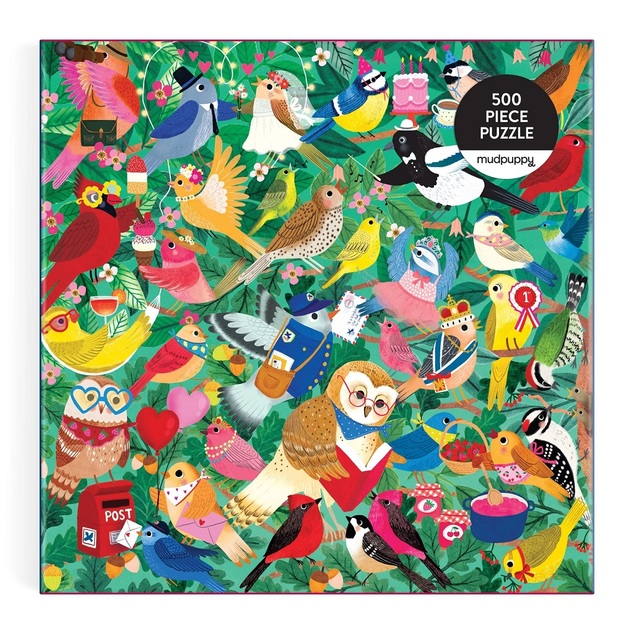 Mudpuppy Puzzle Vtáčí svet 500 dielikov