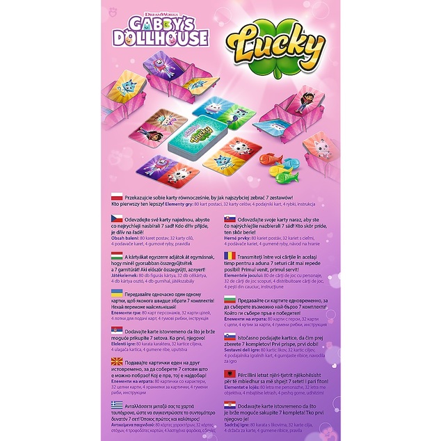 Trefl Gabby's Dollhouse Hra Šťastná Gabby