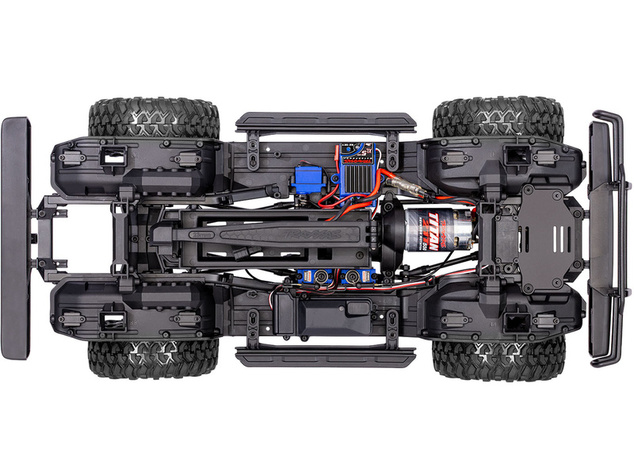Traxxas TRX-4 Nissan Pathfinder 1988 1:10 RTR strieborný