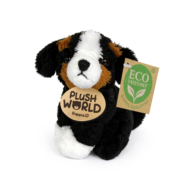 Portachiavi in peluche / ciondolo cane bovaro del bernese 9 cm ECO-FRIENDLY PLUSH WORLD