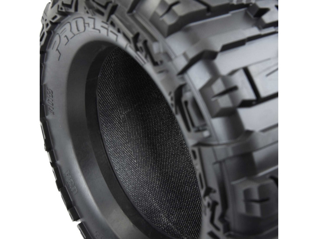 Pro-Line kolo 3.8", pneu Trencher HP Belted, disk Raid H17 čierny (2)