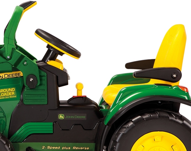 Peg Pérego John Deere Ground Loader 12V - 330W zelená