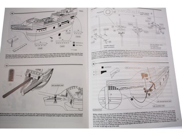 AMATI Mayflower 1620 1:135 kit