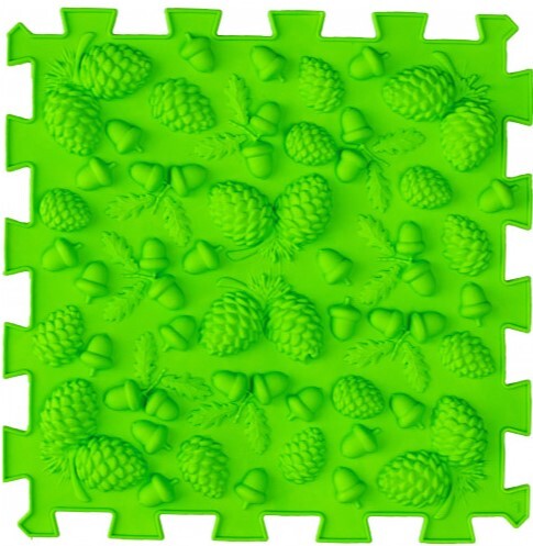 Ortek Masážna ortopedická podložka Puzzle "Mix" 10 prvkov