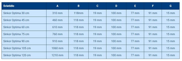 Sinkor Optima 60 cm / 60 W s Wifi LED Control