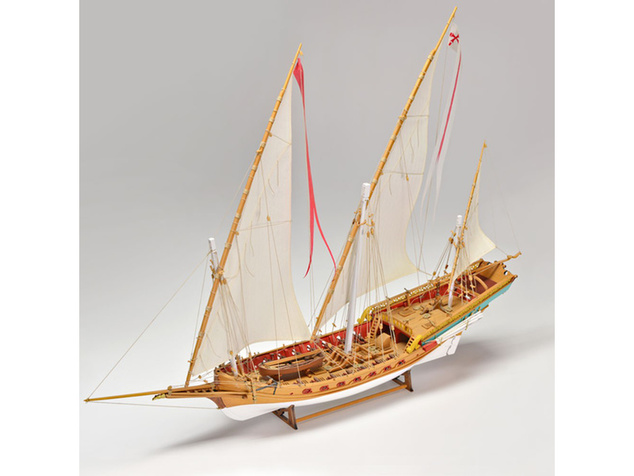 AMATI Sciabecco pirátska loď 1753 1:60 kit