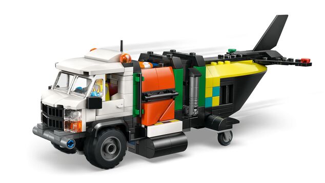 LEGO® City 60505 Remix: Lietadlo, servisné vozidlo a vznášadlo
