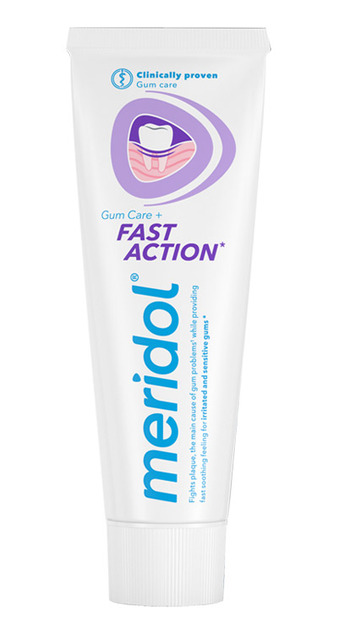 Meridol Fast Action zubná pasta 75ml