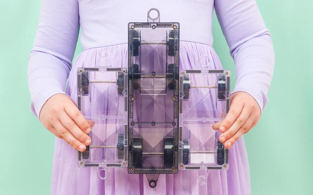 CONNETIX® Pastel Transport Pack magnetická stavebnica 50 ks