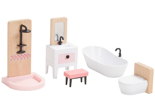 2Kids Toys Set mobilier cu familie 5 în 1