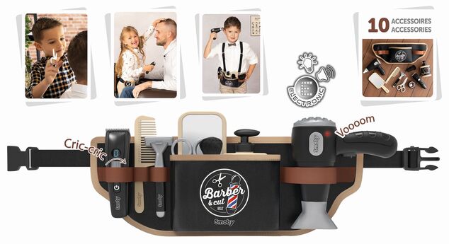 Smoby Barber sada na holenie a strihanie - opasok