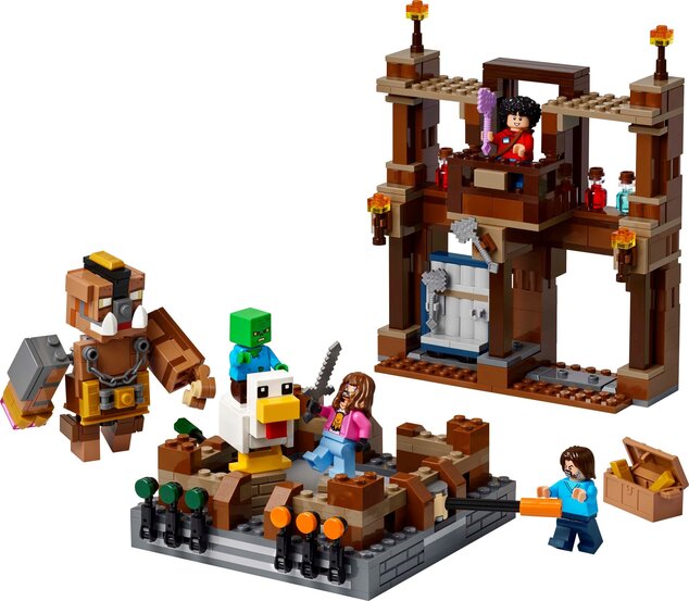 LEGO® Minecraft® 21272 Boxerský ring v Lesnom kaštieli