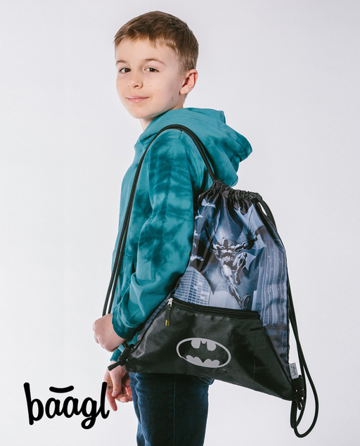 BAAGL Vrecko s priehradkou na zips Batman Dark City