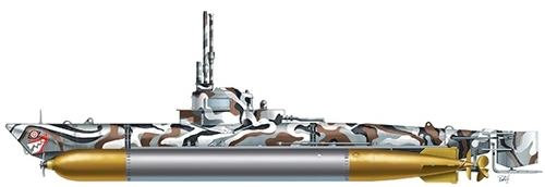 Modellbausatz U-Boot 5609 - U-BOOT BIBER (1:35)