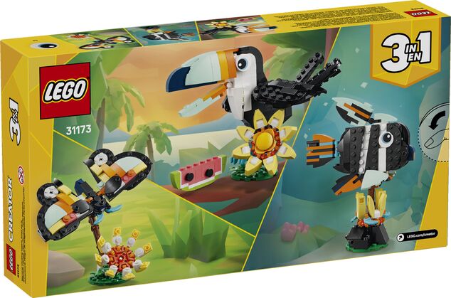 LEGO® Creator 3 u 1 31173 Divlje životinje: Tropski tukan