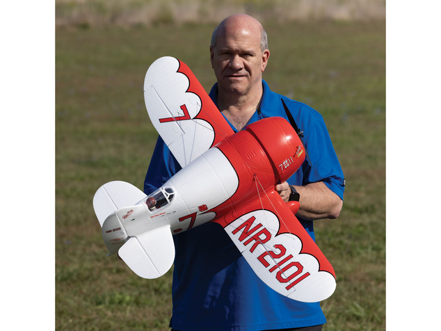 E-flite Gee Bee R-2 1.0m AS3X+ SAFE Select BNF Basic