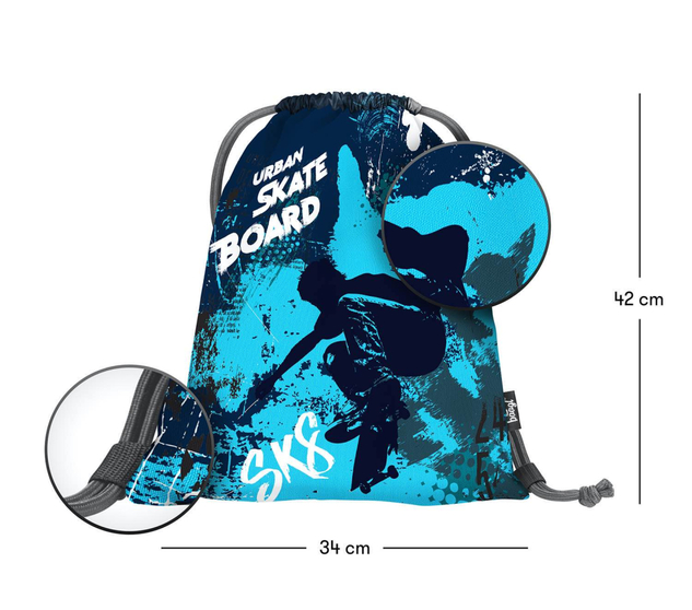 Rucsacul BAAGL Skateboard