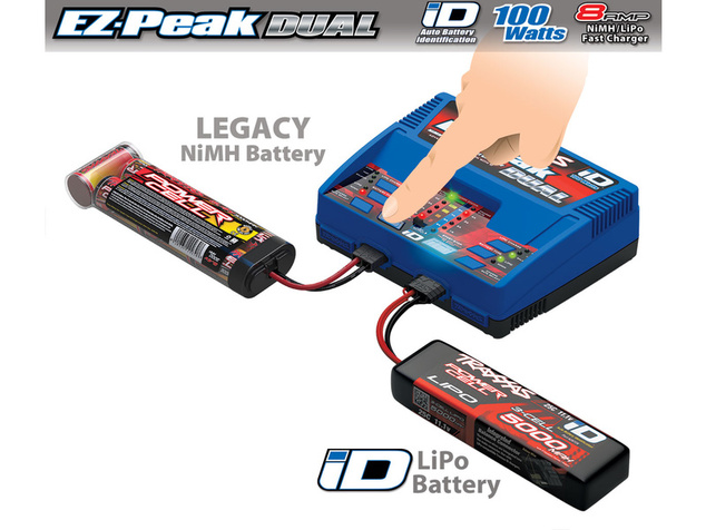 Traxxas nabíjač EZ-Peak Dual 2x50W