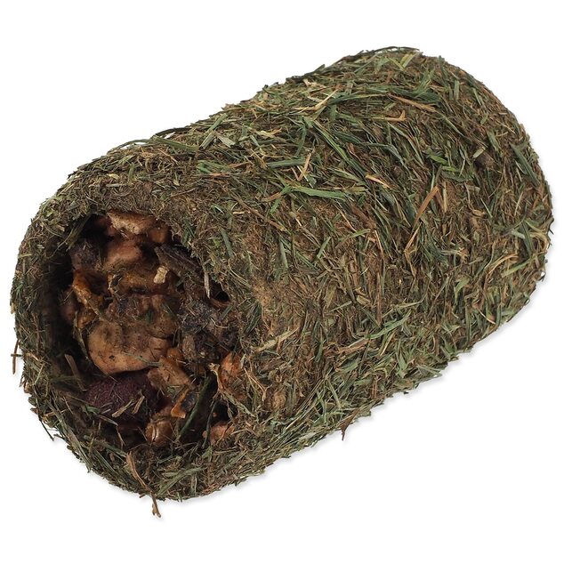 Pochúťka Tunel Nature Land Nibble zo sena plnená ovocím 125g