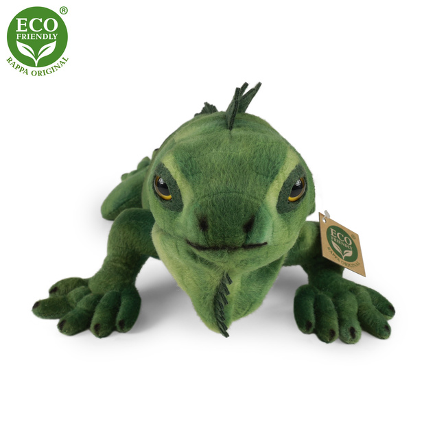 Plyšový leguán zelený 70 cm ECO-FRIENDLY