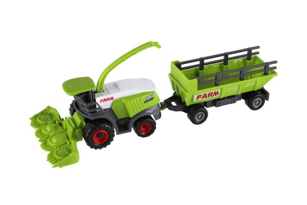 Kombajn/rezačka s vlekom plast 22cm na voľný chod