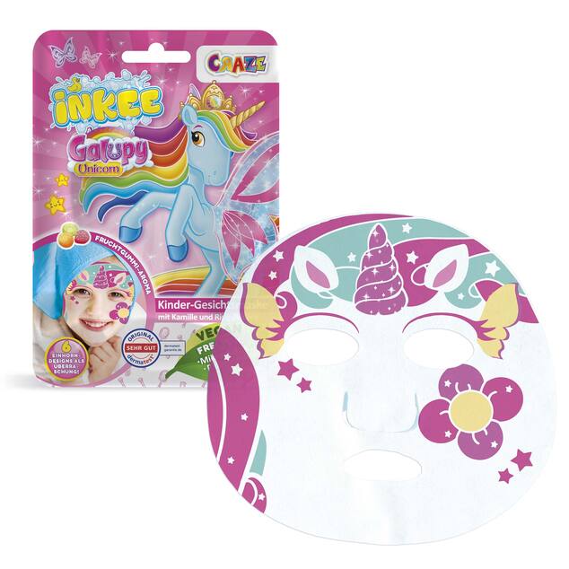 INKEE - Gesichtsmaske Galupy Unicorn