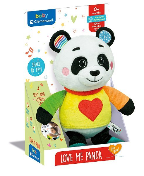 Clementoni Maznacia plyšová Panda so zvukmi