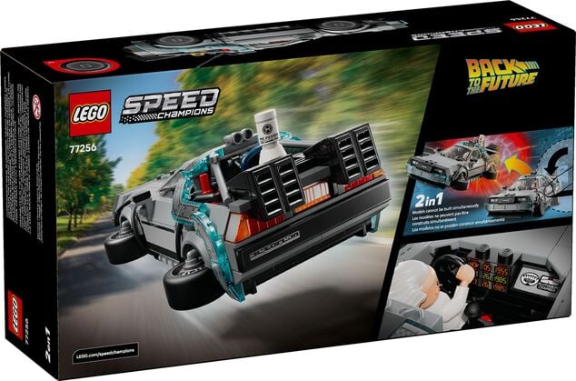 LEGO® Speed Champions 77256 Stroj času z filmu Návrat do budúcnosti