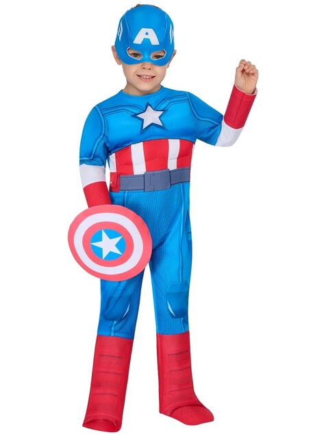 CAPTAIN AMERICA dětský kostým velikost (98-104cm)dlx