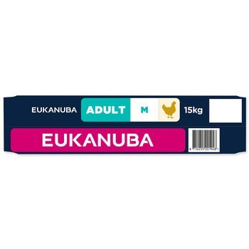 Krmivo EUKANUBA Adult Medium rich in fresh chicken 15 kg