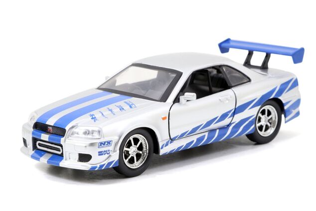 Rýchlo a zbesilo Twin Pack 2006 Mitsubishi Lancer Evo IX + Brianov 2002 Nissan Skyline GTR