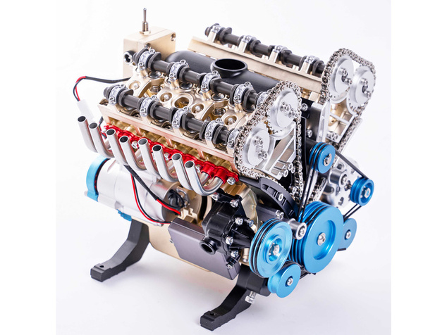 Teching motor V8
