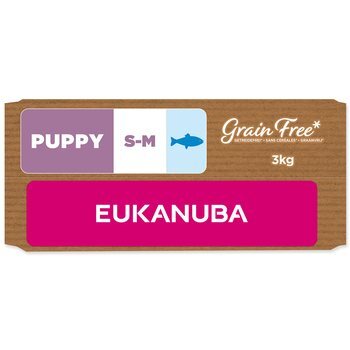 Krmivo EUKANUBA Grain Free Puppy Small &amp; Medium rich in ocean fish 3 kg