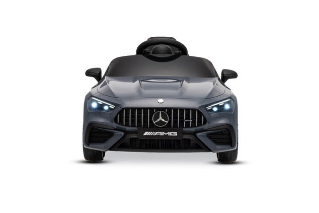 Elektrické autíčko Mercedes CLE 12V s pohonom zadných kolies, sivé, Jednomiestne, Lítiová