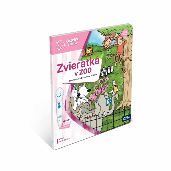 Albi Kúzelné čítanie Kniha Zvieratká v ZOO