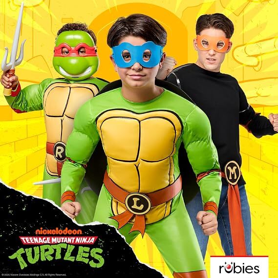 NINJA TURTLES dětský kostým velikost (110-116cm)