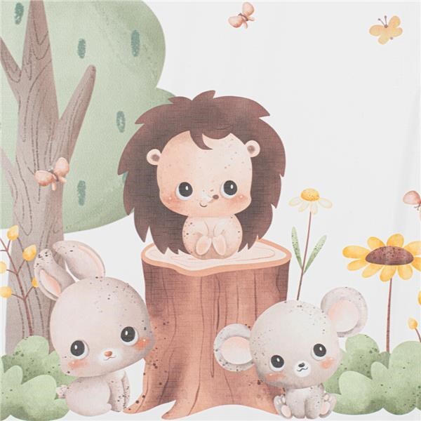 Prebaľovacia podložka Baby Mix Lesné zvieratká 47x70cm