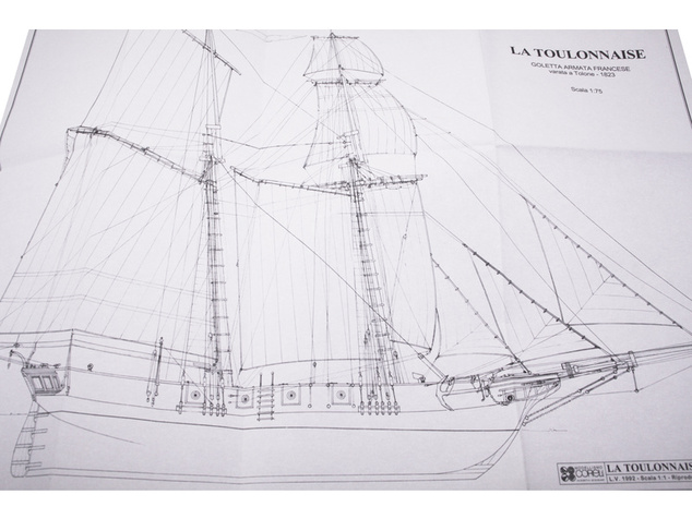 COREL La Toulonnaise 1823 1:75 kit
