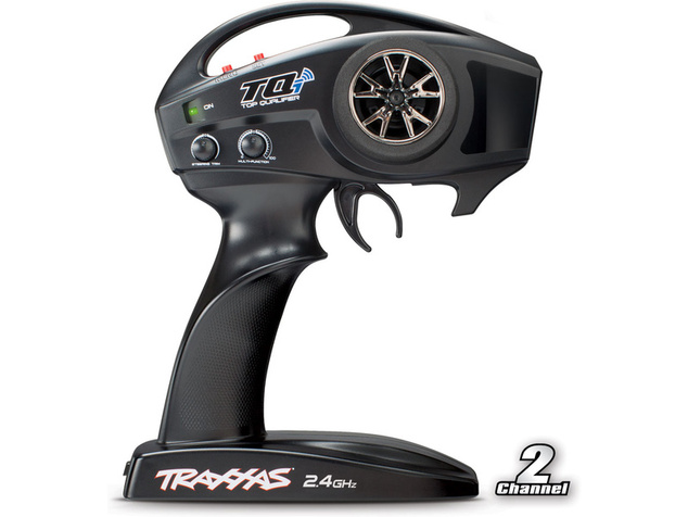 Traxxas vysielač TQi 2 kan., prijímač TSM